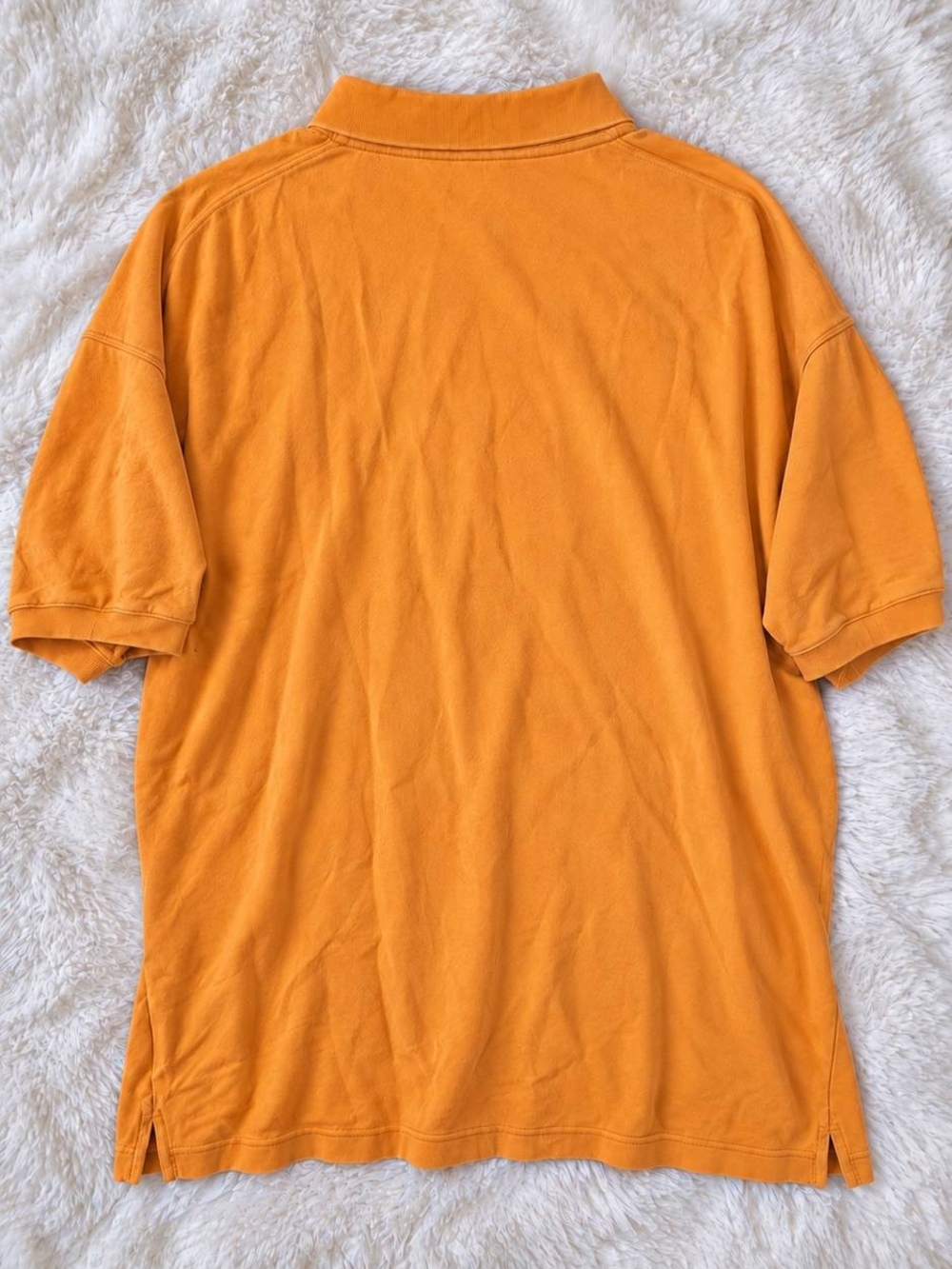 Patagonia Men’s Orange Short-Sleeve Polo - Picture 2 of 3